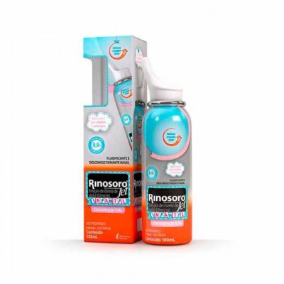 RINOSORO JET 0,9% INFANTIL SPRAY 100ML