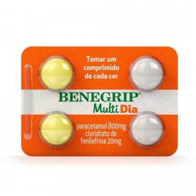 BENEGRIP MULTI DIA 4 COMPRIMIDOS