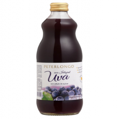 SUCO PETERLONGO UVA TINTO INTEGRAL 500ML