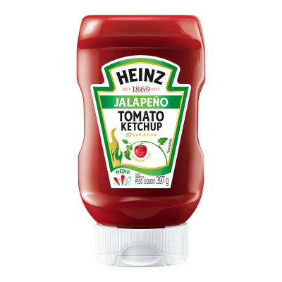 KETCHUP HEINZ JALAPENO 397G