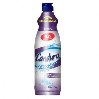 DESINFETANTE CANDURA CLORO GEL LAVANDA 700 ML