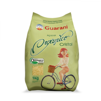 AÇÚCAR ORGÂNICO GUARANI CRISTAL 1KG