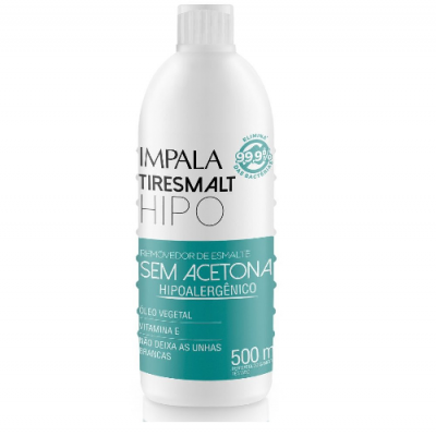 REMOVEDOR DE ESMALTE IMPALA S/ ACETONA 500ML