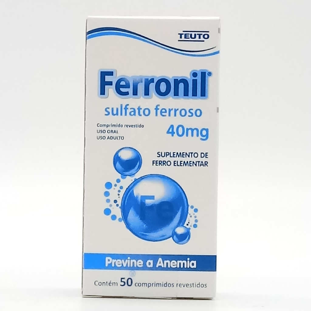 FERRONIL 40MG TEUTO 50 COMPRIMIDOS