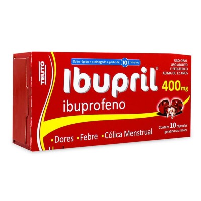 IBUPRIL 400MG 10 CÁPSULAS