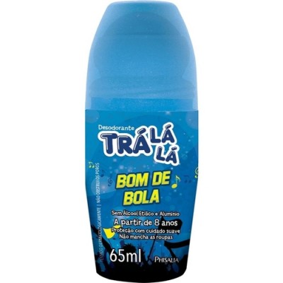 DESODORANTE ROLL-ON TRÁ LÁ LÁ BOM DE BOLA 65ML