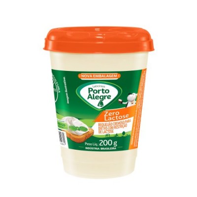 REQUEIJÃO PORTO ALEGRE ZERO LACTOSE 200 G