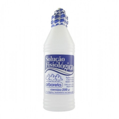 SORO FISIOLÓGICO 250 ML 0,9% GARRAFA - ARBORETO