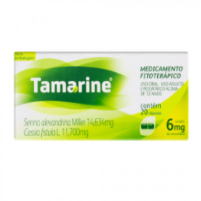 TAMARINE 6MG 20 CÁPSULAS