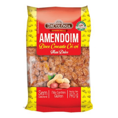 AMENDOIM DACOLONIA DOCE CROCANTE 140G