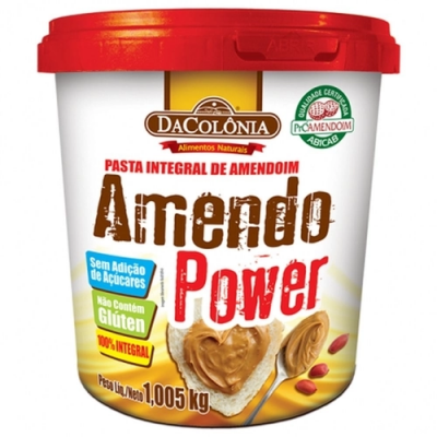 PASTA DE AMENDOIM DACOLÔNIA TRADICIONAL 1,005 KG