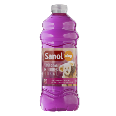 DESINFETANTE SANOL DOG ELIMINA ODOR FLORAL 2L