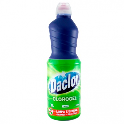 CLORO GEL DACLOR LIMÃO 1L