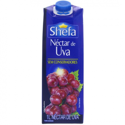 BEBIDA SHEFA NECTAR UVA 1 L