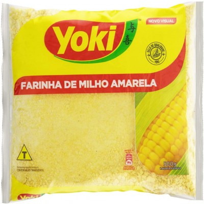 FARINHA MILHO AMARELA BRASIL 500 GRAMAS