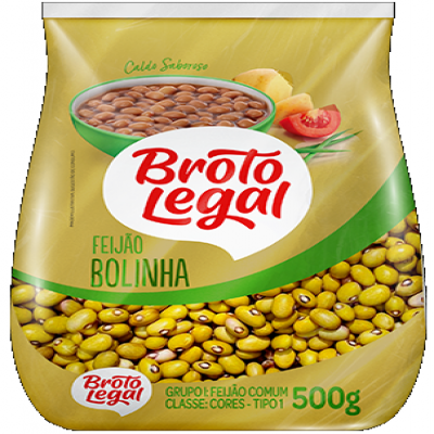 FEIJÃO BOLINHA BROTO LEGAL 500G