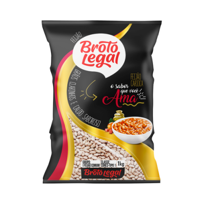 FEIJÃO CARIOCA BROTO LEGAL 1 KG