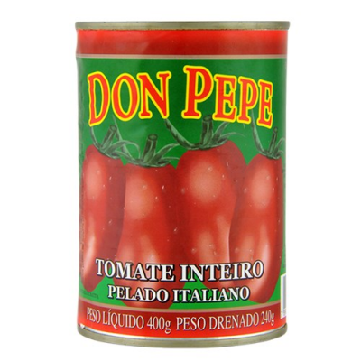 TOMATE INTEIRO PELADO ITALIANO DON PEPE 240 GRAMAS