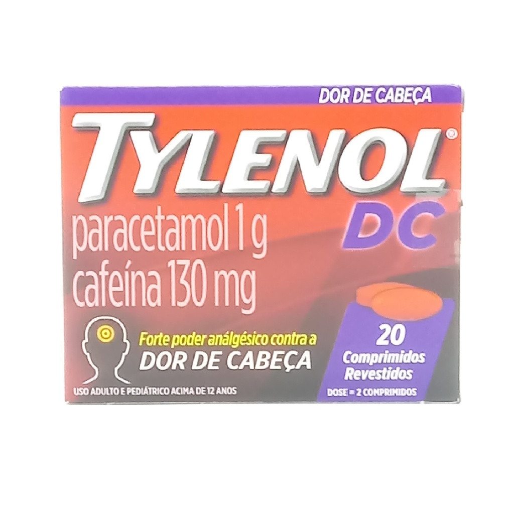 TYLENOL DC 20 COMPRIMIDOS REVESTIDOS