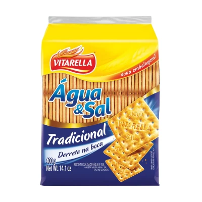 BISCOITO VITARELLA ÁGUA E SAL 400GR