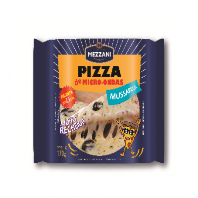 PIZZA DE MICROONDAS MEZZANI MUSSARELA CONGELADA 170G