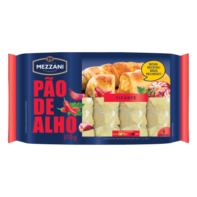 PÃO DE ALHO MEZZANI PICANTE 310G