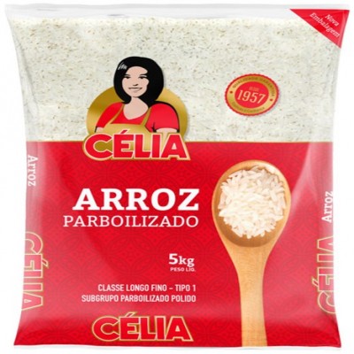 ARROZ CÉLIA TIPO 1 PARBOILIZADO 5 KG