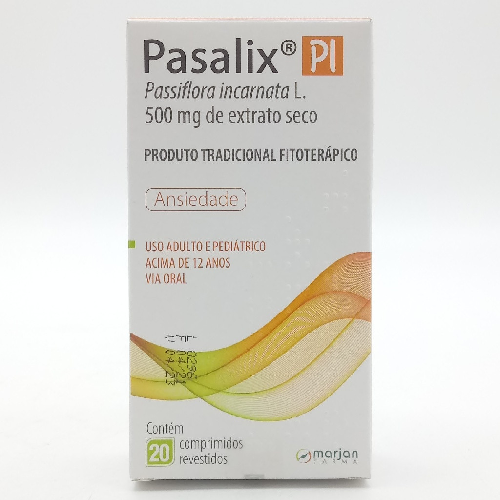 PASALIX PI 500MG MARJAN FARMA 20 COMPRIMIDOS REVESTIDOS