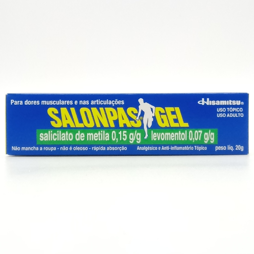 SALONPAS GEL 20 GRAMAS HISAMITSU