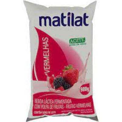 BEBIDA LACTEA MATILAT FRUTAS VERMELHAS 900 GRAMAS