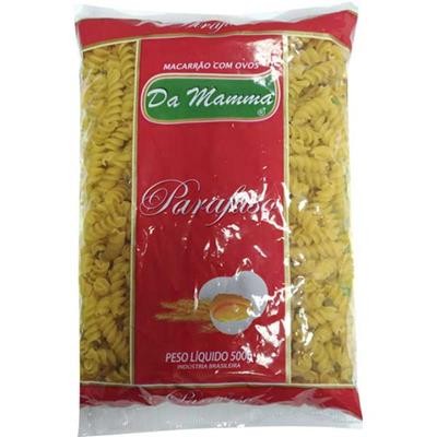 MACARRÃO COM OVOS DA MAMMA PARAFUSO 500G