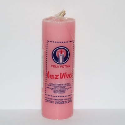 VELA VOTIVA LUZ VIVA FUSSI 245G