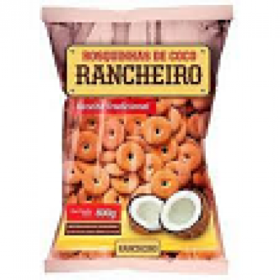 ROSQUINHA DE COCO RANCHEIRO 300 GRAMAS