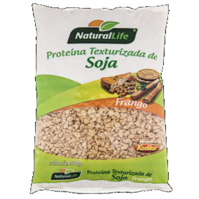 PROTEÍNA TEXTURIZADA DE SOJA NATURAL LIFE FRANGO 400G