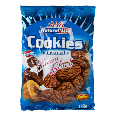 COOKIES KODILAR CACAU BLACK 180G