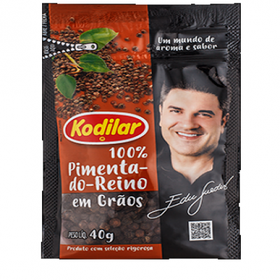 PIMENTA DO REINO KODILAR GRÃOS 40G