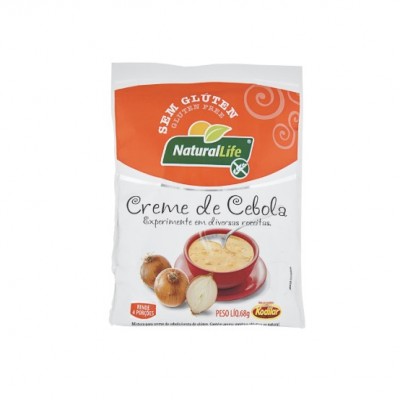 CREME DE CEBOLA NATURAL LIFE SEM GLÚTEN 68 GRAMAS