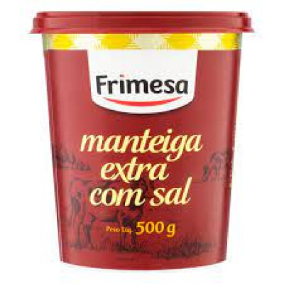 MANTEIGA FRIMESA EXTRA COM SAL 500 GRAMAS