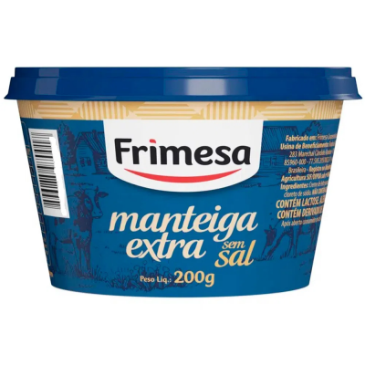 MANTEIGA FRIMESA EXTRA S/ SAL 200G