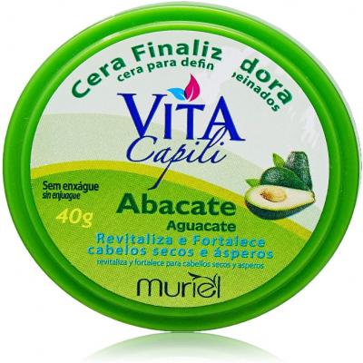 CERA FINALIZADORA VITA CAPILI ABACATE 40G
