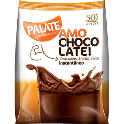 ACHOCOLATADO EM PÓ PALATE 400G