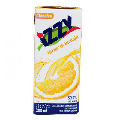 SUCO IZZY LARANJA 200ML