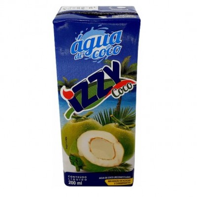 ÁGUA DE COCO IZZY UNIDADE  200 ML