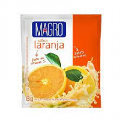 REFRESCO MAGRO DIET LARANJA 8 GRAMAS