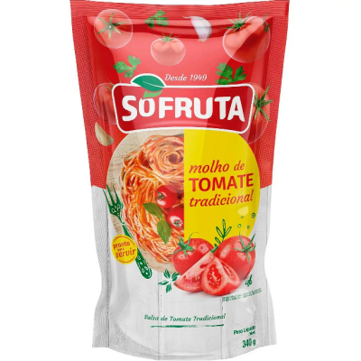 MOLHO DE TOMATE SOFRUTA TRADICIONAL 340G