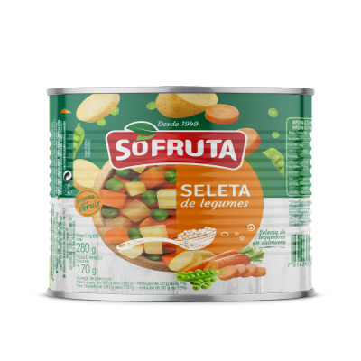 SELETA DE LEGUMES SOFRUTA 170G