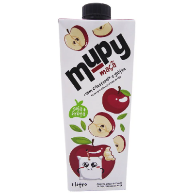 SUCO SOJA MUPY MAÇÃ 1L