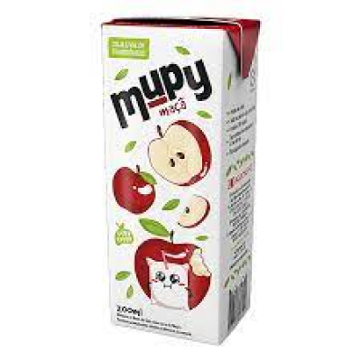 SUCO SOJA MUPY MAÇÃ 200ML