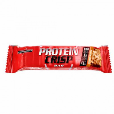 BARRA DE PROTEÍNA PROTEIN CRISP SABOR PEANUT BUTTER COM 45 GRAMAS