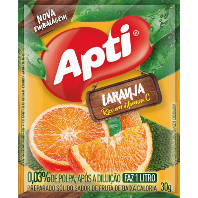 REFRESCO APTI LARANJA 30G